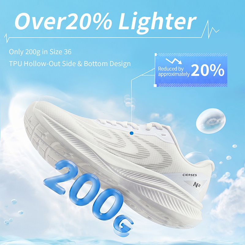 Reflective Night Running Shoes - CIERSES Running Shoes Breathable Men Lightweight