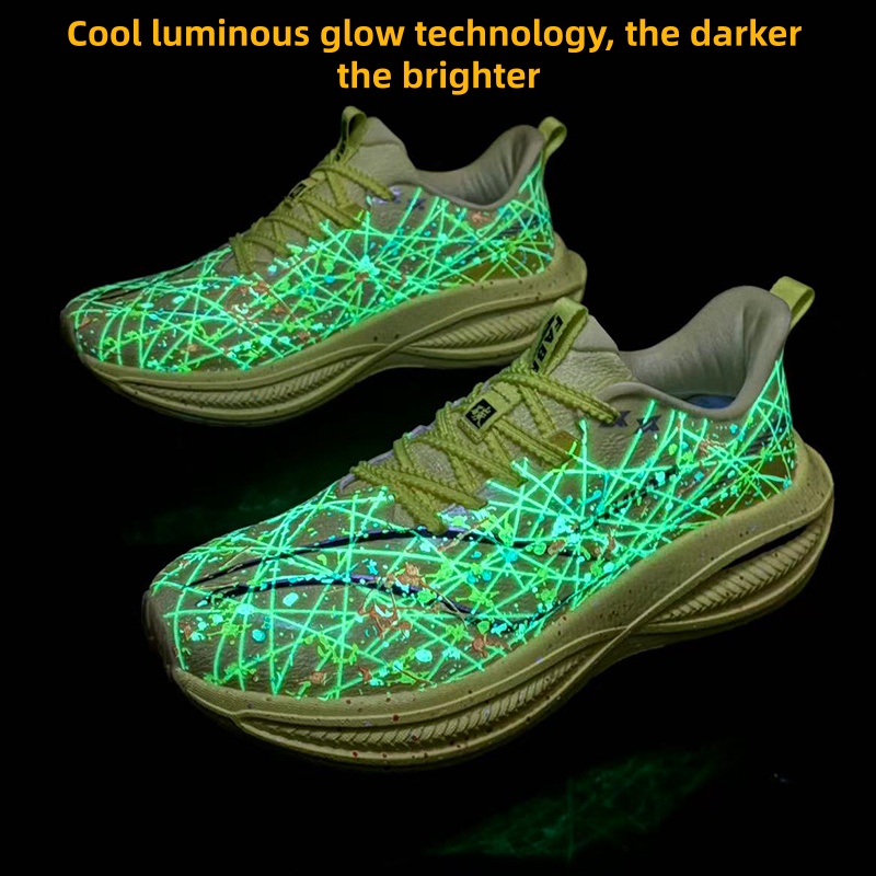 New men's running shoes lumino - огляд і ціна Reflective Night Running Shoes