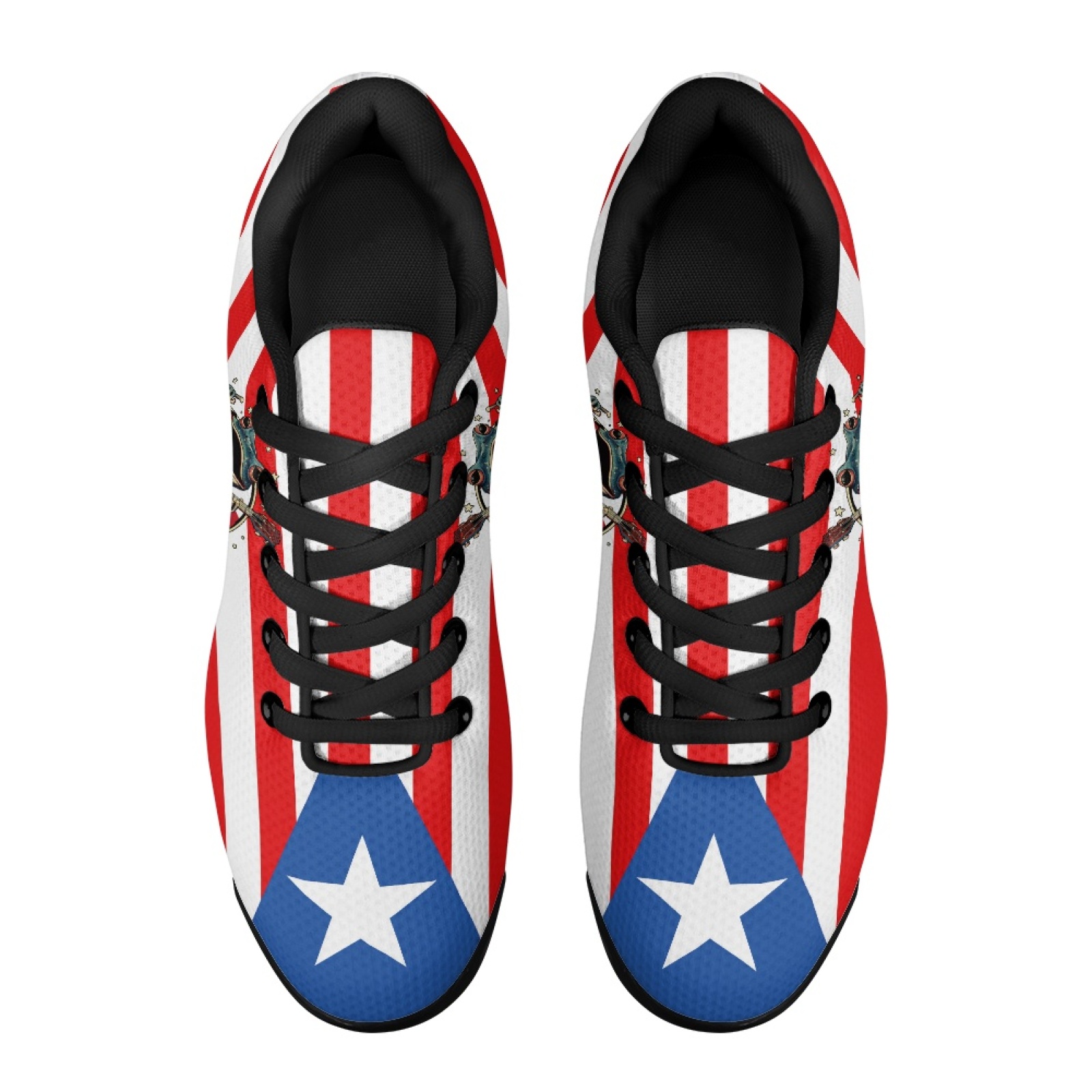PENSTROLL Red White Blue Star  - огляд і ціна Air Cushion Jogger Shoes Men