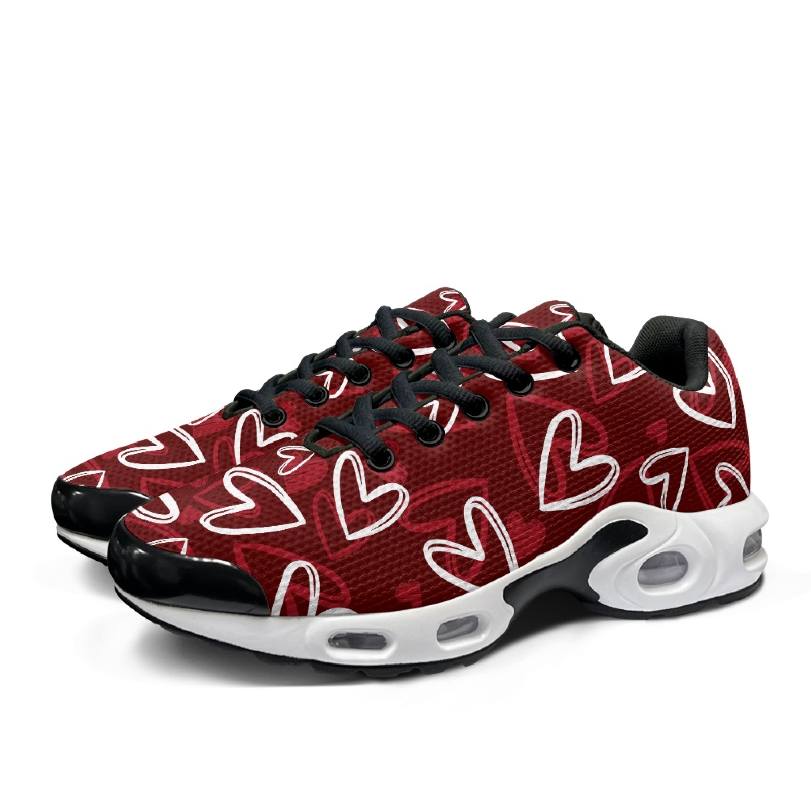 PENSTROLL Heart White Sole Gym - огляд і ціна Air Cushion Jogger Shoes Men