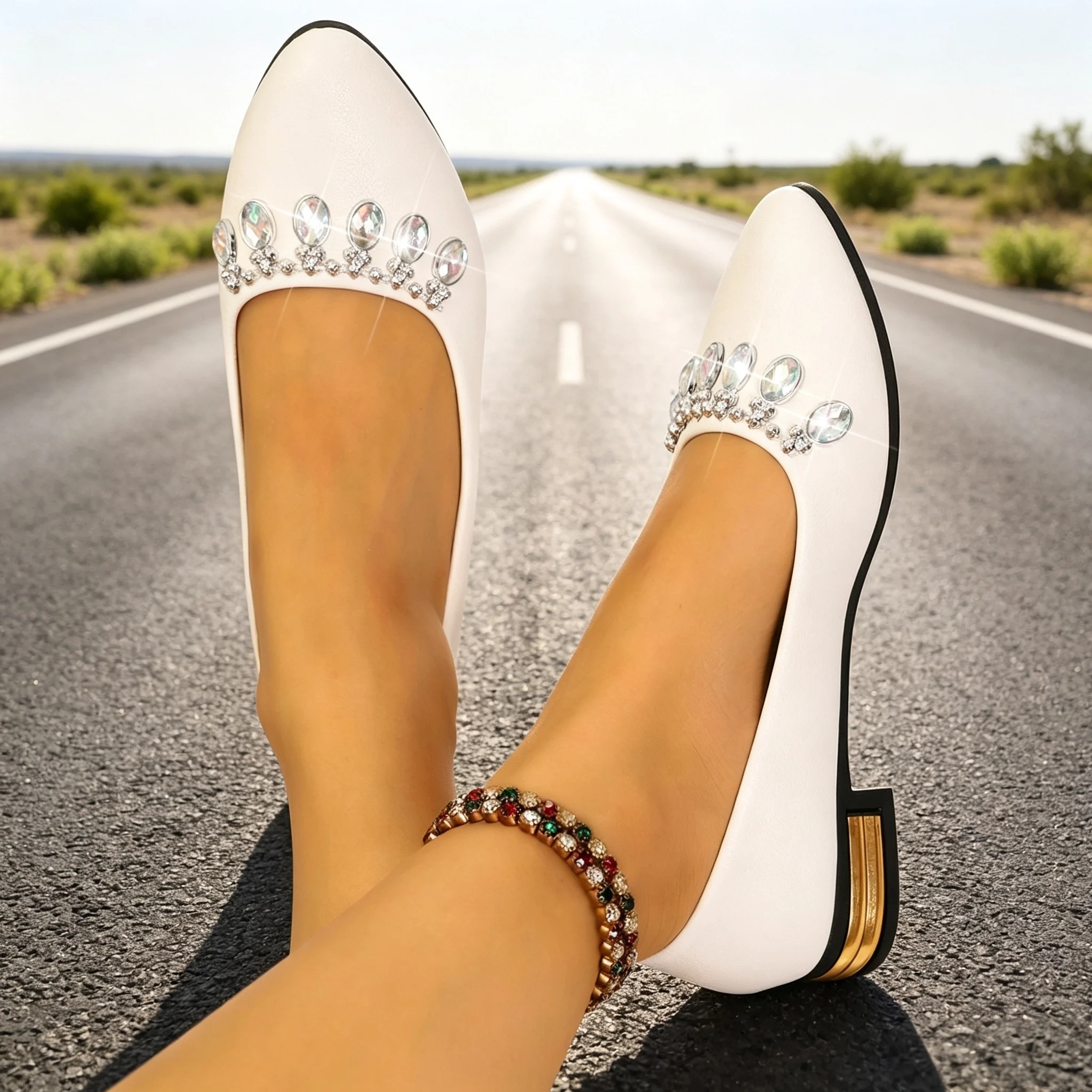 Women Flats Pointed Toe Ballet - огляд і ціна Women'S Shoes