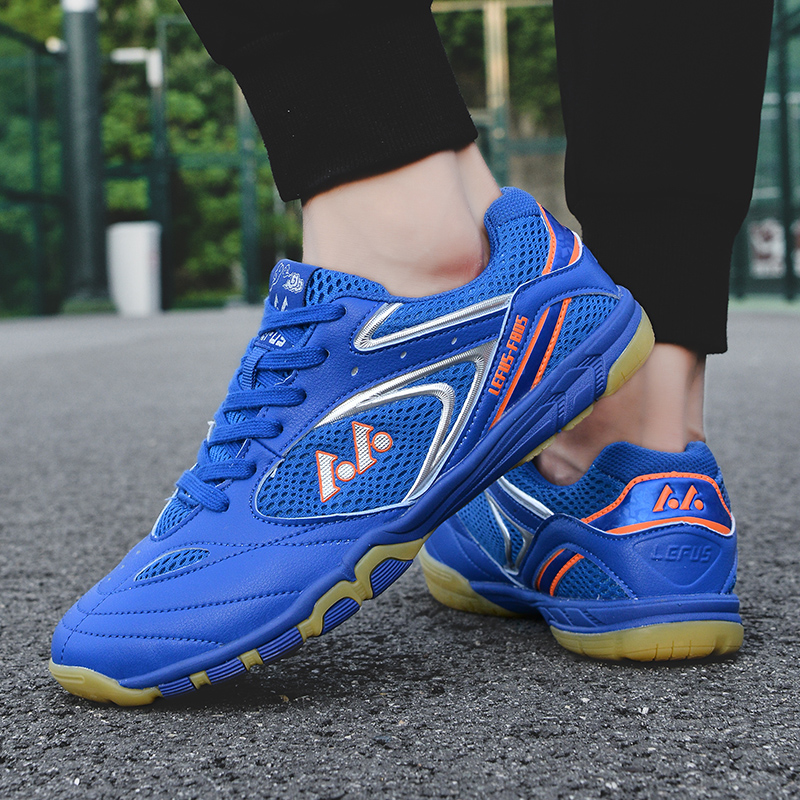 Men Women Sport Badminton Shoe - огляд і ціна Shock Absorbing Gym Trainers